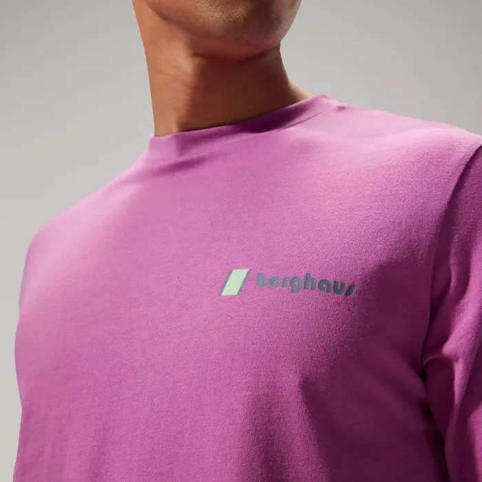 Berghaus TShirts MTN Zine Short Sleeve Tee 8211 Purple 8211 MenWomen