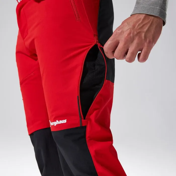 Berghaus Trousers MTN Guide Alpine Pant 8211 RedBlack 8211 Men Berghaus Trousers MTN Guide Alpine Pant 8211 RedBlack 8211 Men