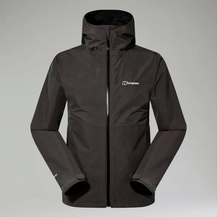 Berghaus Waterproof Bramblfell InterActive GoreTex Waterproof Jacket 8211 GreyBlack 8211 Men