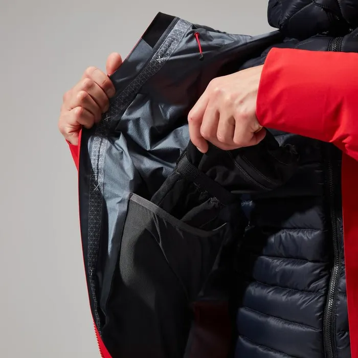 Berghaus Waterproof MTN Guide GTX Pro Jacket 8211 RedBlack 8211 Men