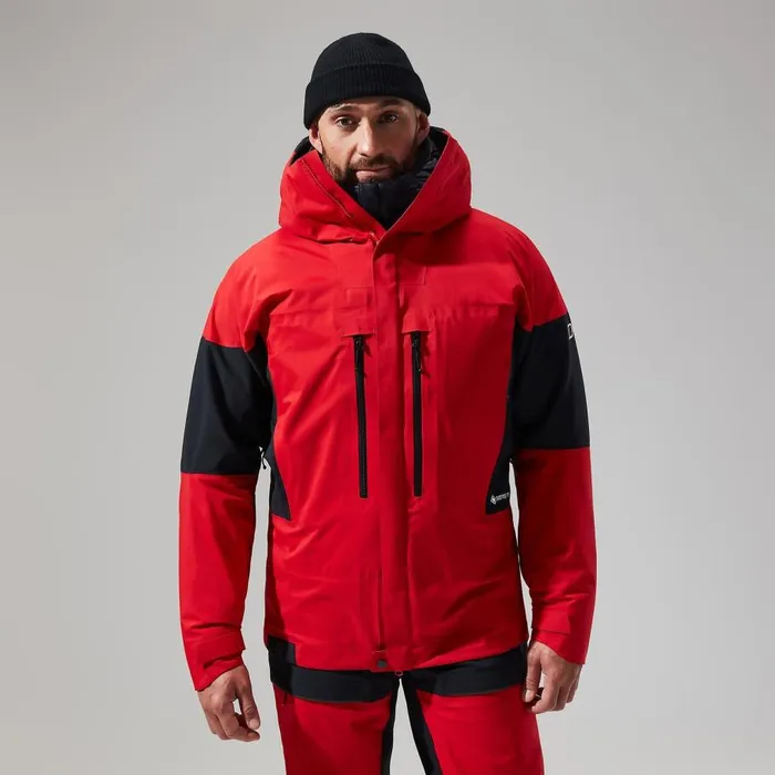 Berghaus Waterproof MTN Guide GTX Pro Jacket 8211 RedBlack 8211 Men