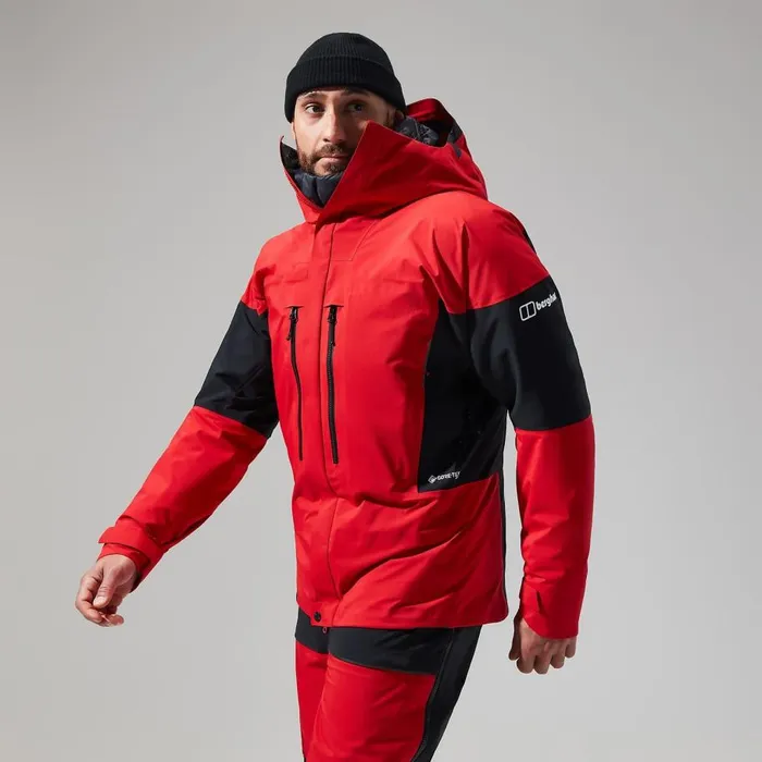 Berghaus Waterproof MTN Guide GTX Pro Jacket 8211 RedBlack 8211 Men