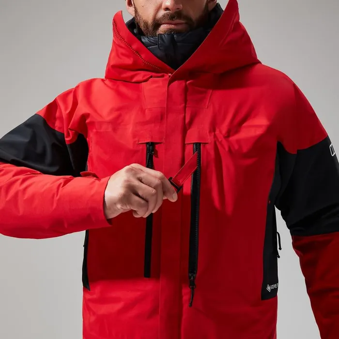 Berghaus Waterproof MTN Guide GTX Pro Jacket 8211 RedBlack 8211 Men