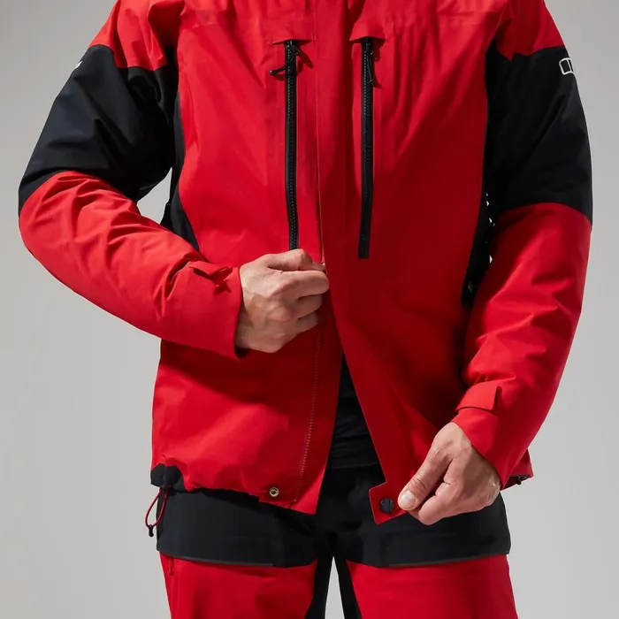 Berghaus Waterproof MTN Guide GTX Pro Jacket 8211 RedBlack 8211 Men