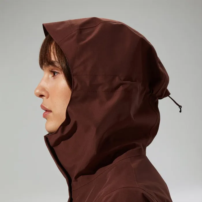 Berghaus Waterproof Omeara Long Waterproof Jacket 8211 Brown 8211 Women