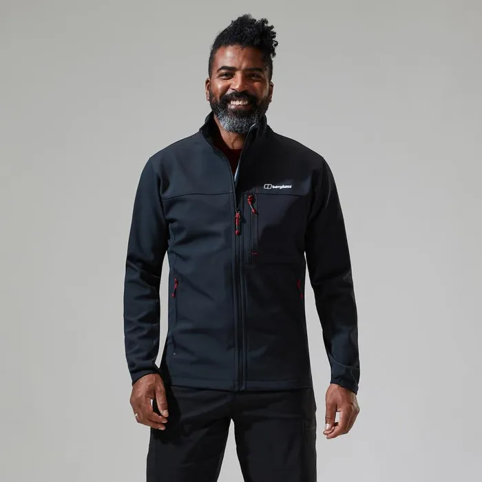 Berghaus Windproof Ghlas 20 Softshell Jacket 8211 Black 8211 Men