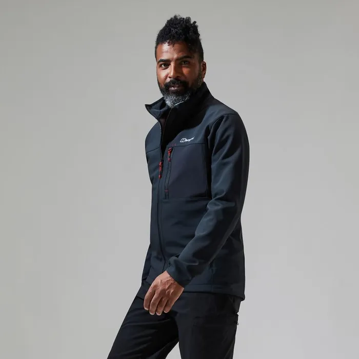 Berghaus Windproof Ghlas 20 Softshell Jacket 8211 Black 8211 Men Berghaus Windproof Ghlas 20 Softshell Jacket 8211 Black 8211 Men