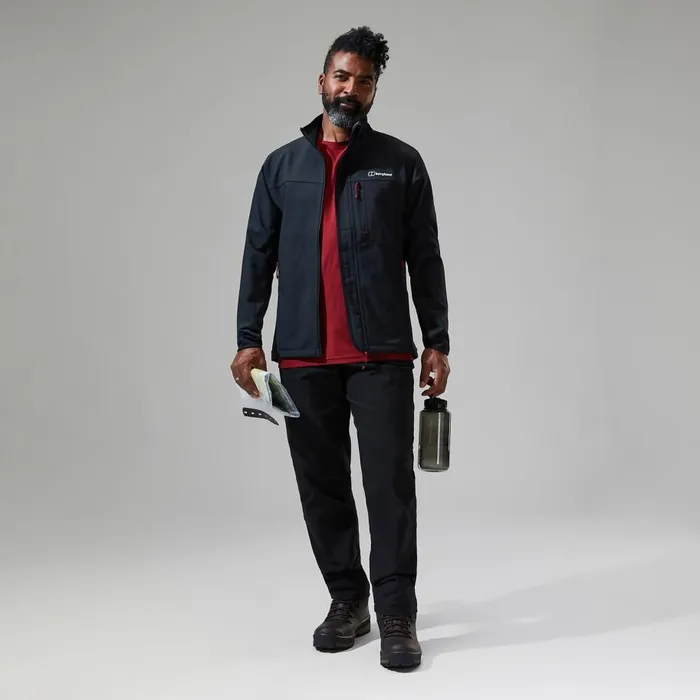Berghaus Windproof Ghlas 20 Softshell Jacket 8211 Black 8211 Men Berghaus Windproof Ghlas 20 Softshell Jacket 8211 Black 8211 Men