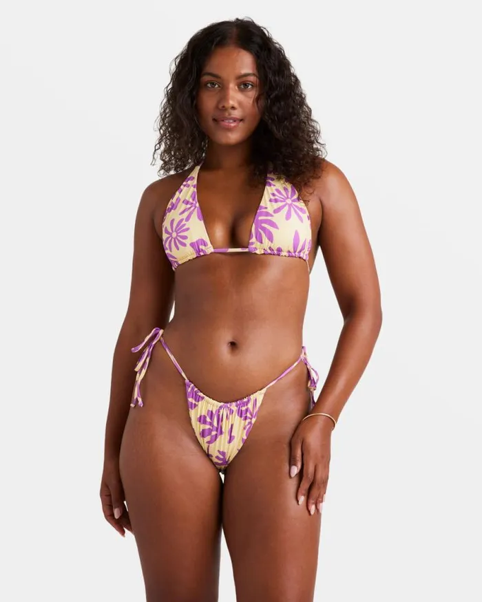 Billabong Bikinis Deep Sea Daisy Reversible MultiWay Triangle Bikini Top Multi 8211 Women Billabong Bikinis Deep Sea Daisy Reversible MultiWay Triangle Bikini Top Multi 8211 Women