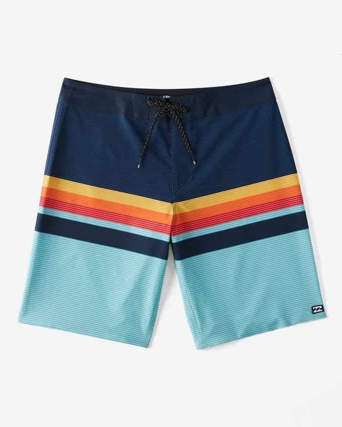 Billabong Boys039 Boardshorts Boys All Day Stripe Pro 18034 Boardshorts Blue 8211 Men