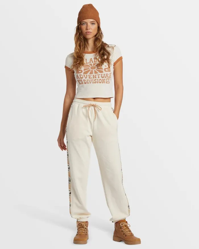 Billabong Jeans and Pants Surf Adventure Elastic Waist Sweatpants White Cap 8211 Women Billabong Jeans and Pants Surf Adventure Elastic Waist Sweatpants White Cap 8211 Women