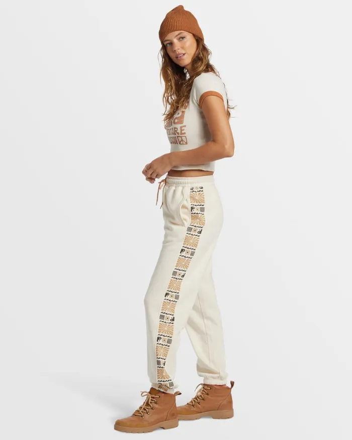 Billabong Jeans and Pants Surf Adventure Elastic Waist Sweatpants White Cap 8211 Women Billabong Jeans and Pants Surf Adventure Elastic Waist Sweatpants White Cap 8211 Women