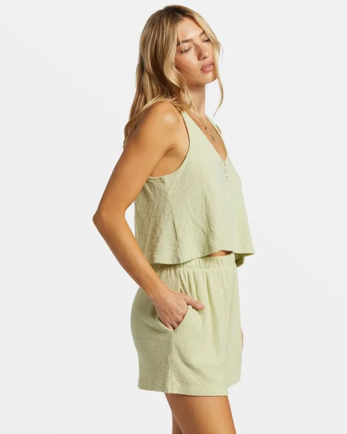 Billabong Matching Sets Harbor Boxy Tank Top Light Avocado 8211 Women Billabong Matching Sets Harbor Boxy Tank Top Light Avocado 8211 Women