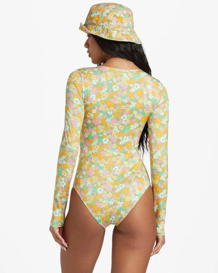 Billabong One Pieces On The Bright Side Surf Tee Palm Green 8211 Women Billabong One Pieces On The Bright Side Surf Tee Palm Green 8211 Women