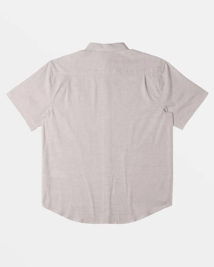 Billabong Shirts All Day Short Sleeve Shirt Port Heather 8211 Men Billabong Shirts All Day Short Sleeve Shirt Port Heather 8211 Men