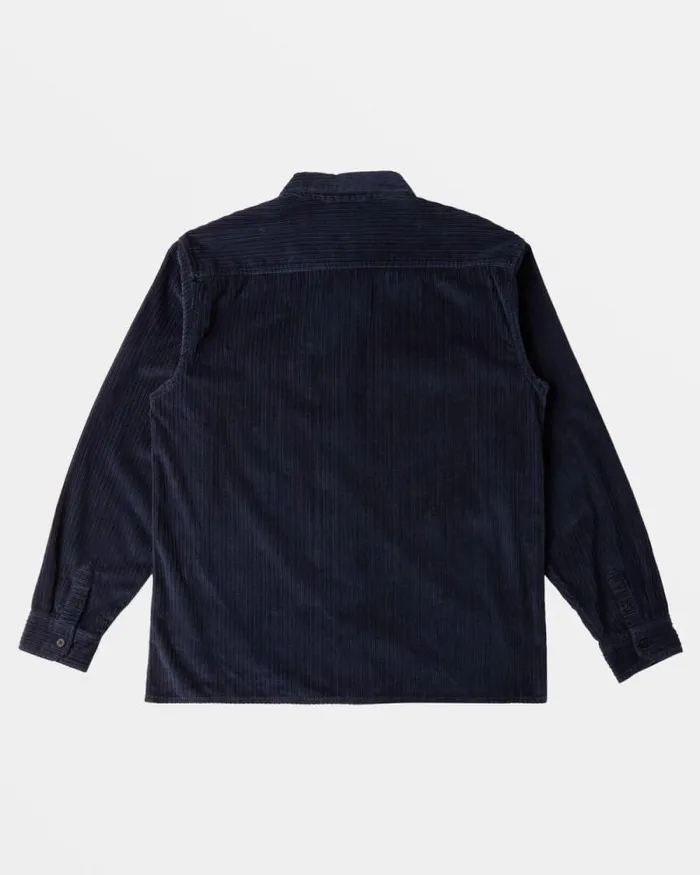 Billabong Shirts Bong Days Long Sleeve Cord Shirt Dusty Navy 8211 Men Billabong Shirts Bong Days Long Sleeve Cord Shirt Dusty Navy 8211 Men