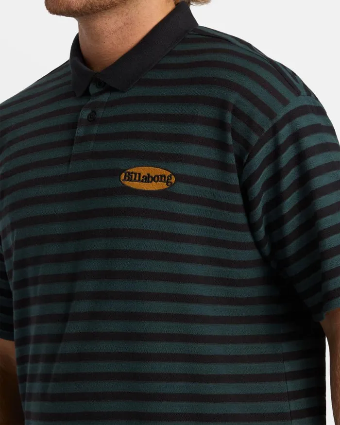 Billabong Shirts Neutron Short Sleeve Polo Shirt Black 8211 Men Billabong Shirts Neutron Short Sleeve Polo Shirt Black 8211 Men