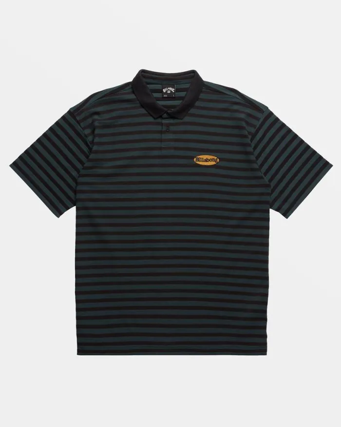 Billabong Shirts Neutron Short Sleeve Polo Shirt Black 8211 Men Billabong Shirts Neutron Short Sleeve Polo Shirt Black 8211 Men