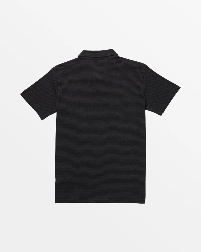 Billabong Shirts Short Sleeve Polo Shirt Black Heather 8211 Men Billabong Shirts Short Sleeve Polo Shirt Black Heather 8211 Men
