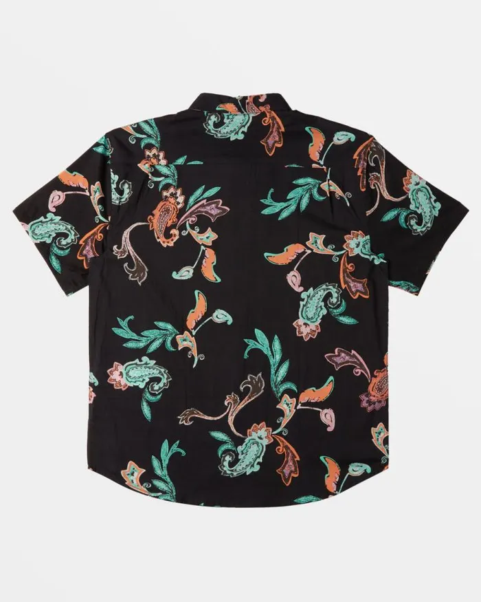 Billabong Shirts Sundays Short Sleeve Shirt Black Multi 8211 Men Billabong Shirts Sundays Short Sleeve Shirt Black Multi 8211 Men
