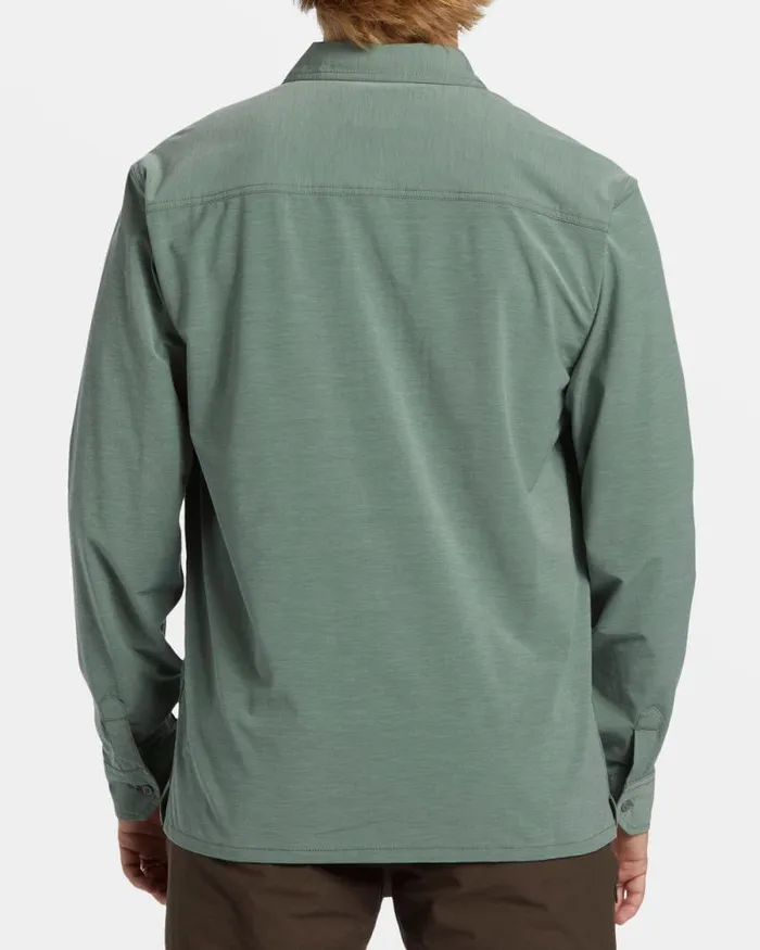 Billabong Shirts Surftrek Long Sleeve Shirt Fern 8211 Men Billabong Shirts Surftrek Long Sleeve Shirt Fern 8211 Men