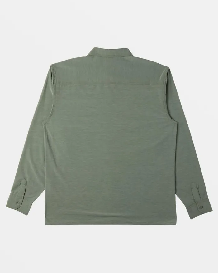 Billabong Shirts Surftrek Long Sleeve Shirt Fern 8211 Men Billabong Shirts Surftrek Long Sleeve Shirt Fern 8211 Men