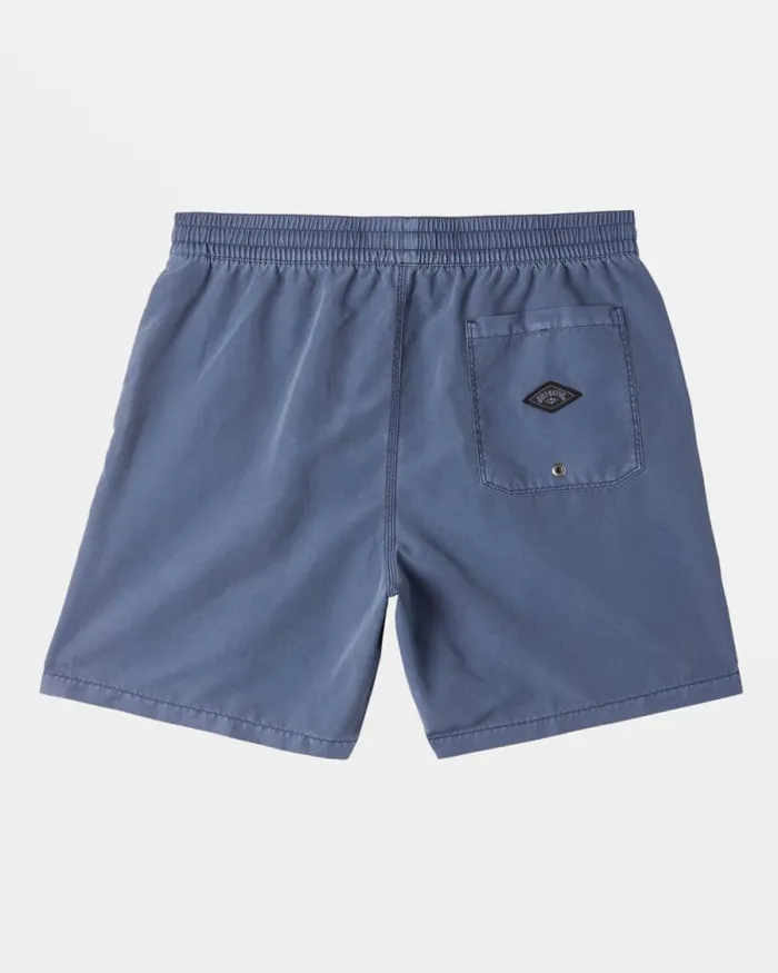 Billabong Short Length 16034 8211 175034 All Day Overdyed Layback 17034 Swim Trunks Dusty Navy 8211 Men Billabong Short Length 16034 8211 175034 All Day Overdyed Layback 17034 Swim Trunks Dusty Navy 8211 Men