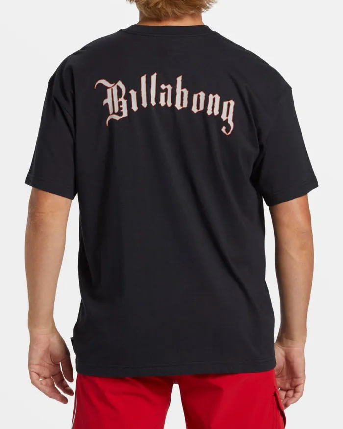 Billabong TShirts Immortal TShirt Black 8211 Men Billabong TShirts Immortal TShirt Black 8211 Men