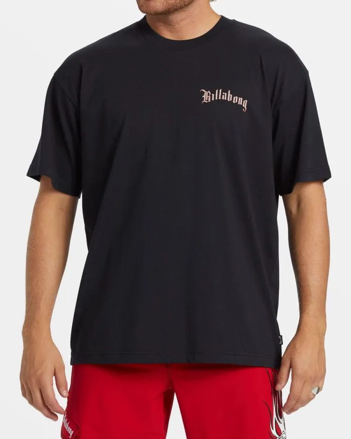 Billabong TShirts Immortal TShirt Black 8211 Men Billabong TShirts Immortal TShirt Black 8211 Men