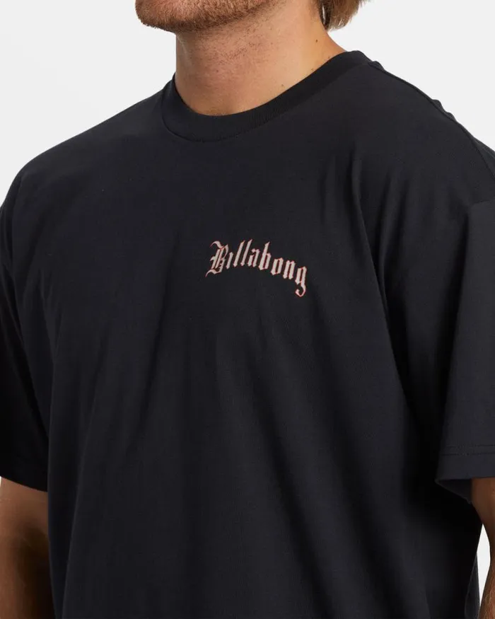 Billabong TShirts Immortal TShirt Black 8211 Men Billabong TShirts Immortal TShirt Black 8211 Men