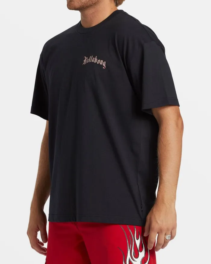 Billabong TShirts Immortal TShirt Black 8211 Men Billabong TShirts Immortal TShirt Black 8211 Men