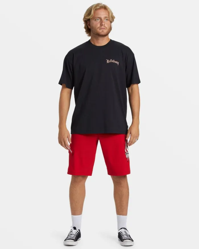 Billabong TShirts Immortal TShirt Black 8211 Men Billabong TShirts Immortal TShirt Black 8211 Men