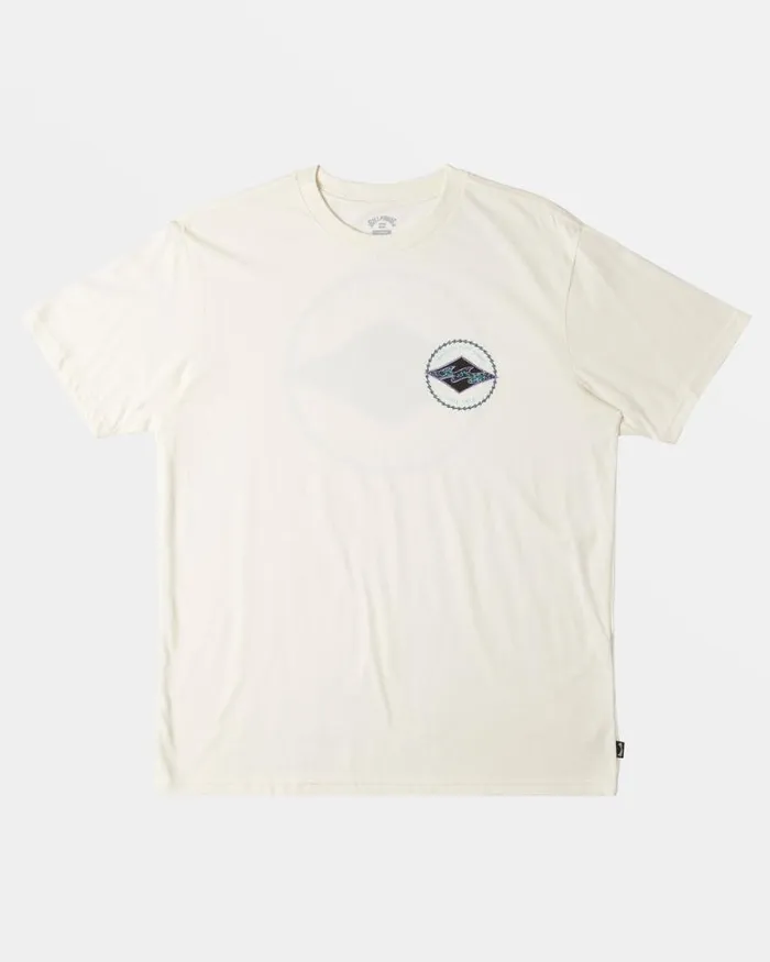 Billabong TShirts Rotor Diamond TShirt Off White 8211 Men Billabong TShirts Rotor Diamond TShirt Off White 8211 Men