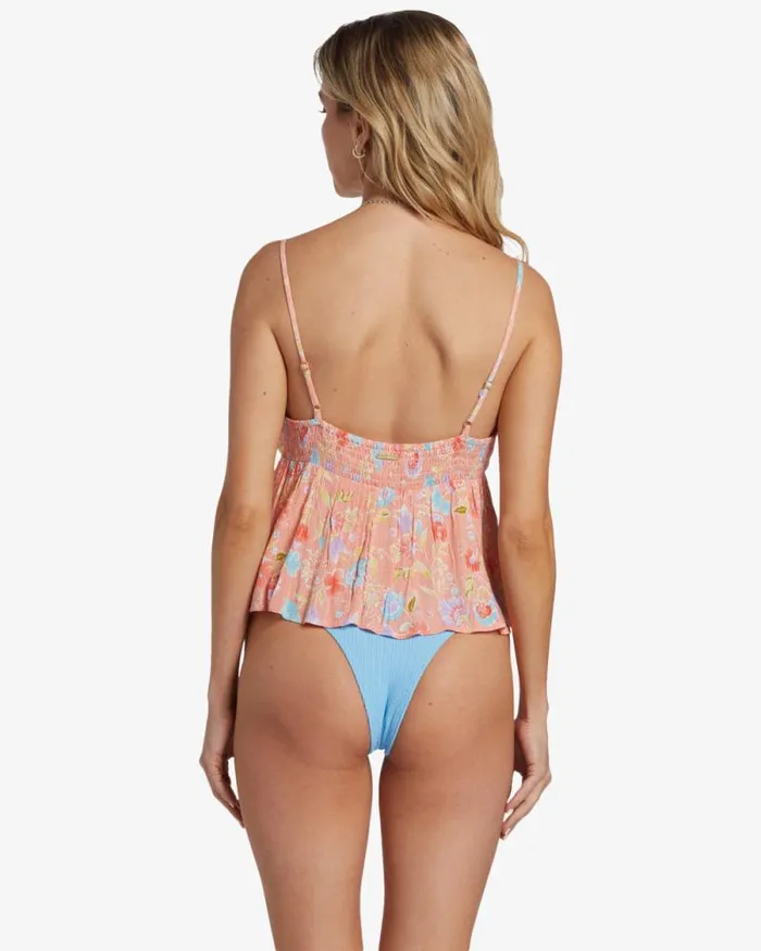 Billabong Tops Happy Feelings Shirt Sweet Peach 8211 Women Billabong Tops Happy Feelings Shirt Sweet Peach 8211 Women
