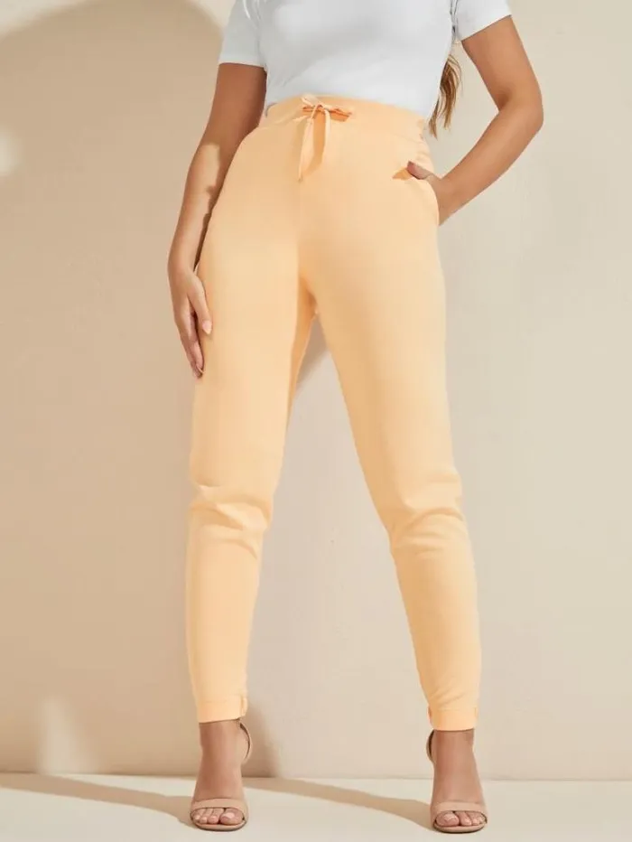Bottoms Women Marciano Francesca Leisure Jogger Soft Peach