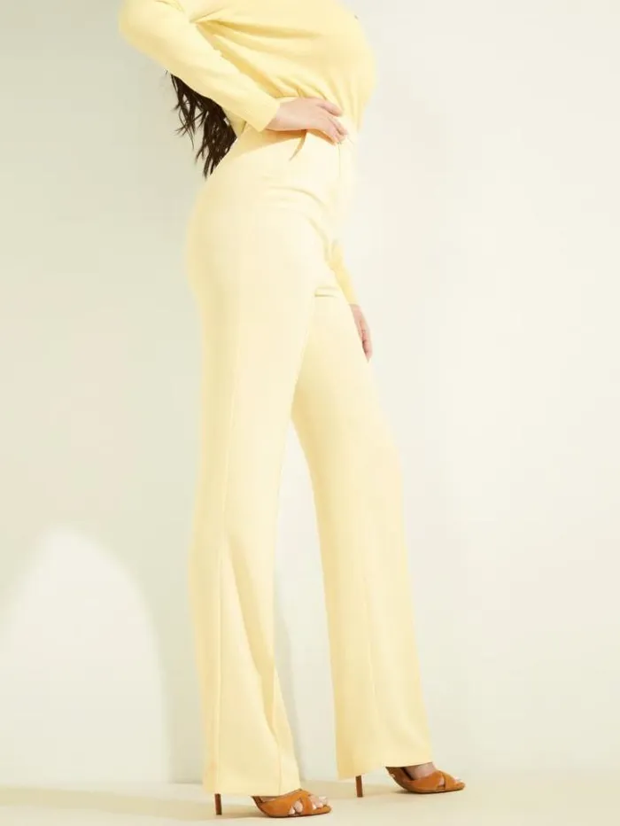Bottoms Women Marciano Maryam Pant Cornsilk Bottoms Women Marciano Maryam Pant Cornsilk