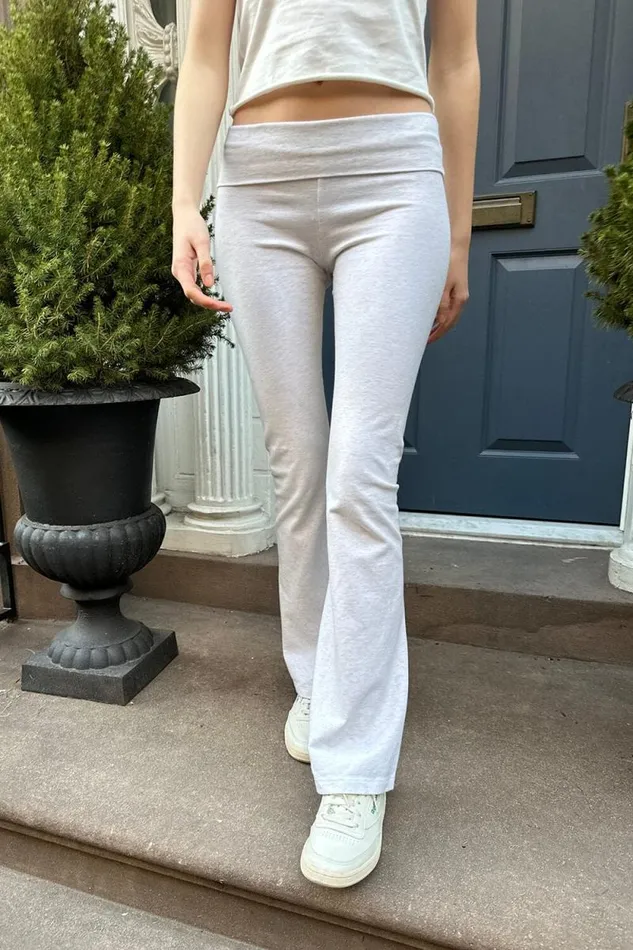Brandy Melville Bottoms Priscilla Pants Light Silver 8211 Women