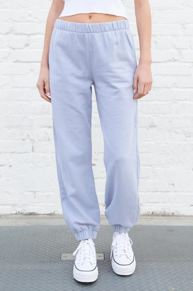 Brandy Melville Bottoms Rosa Sweatpants Light Blue 8211 Women