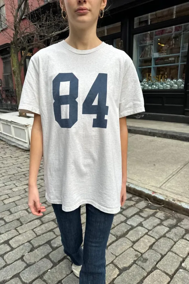 Brandy Melville Graphics Penelope 84 Top Natural White 8211 Women