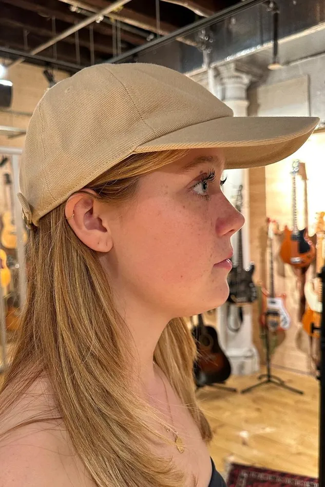 Brandy Melville Hats and Caps Katherine Baseball Cap Sand 8211 Women
