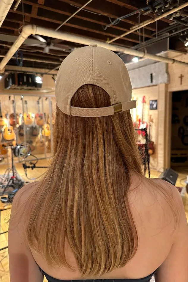 Brandy Melville Hats and Caps Katherine Baseball Cap Sand 8211 Women