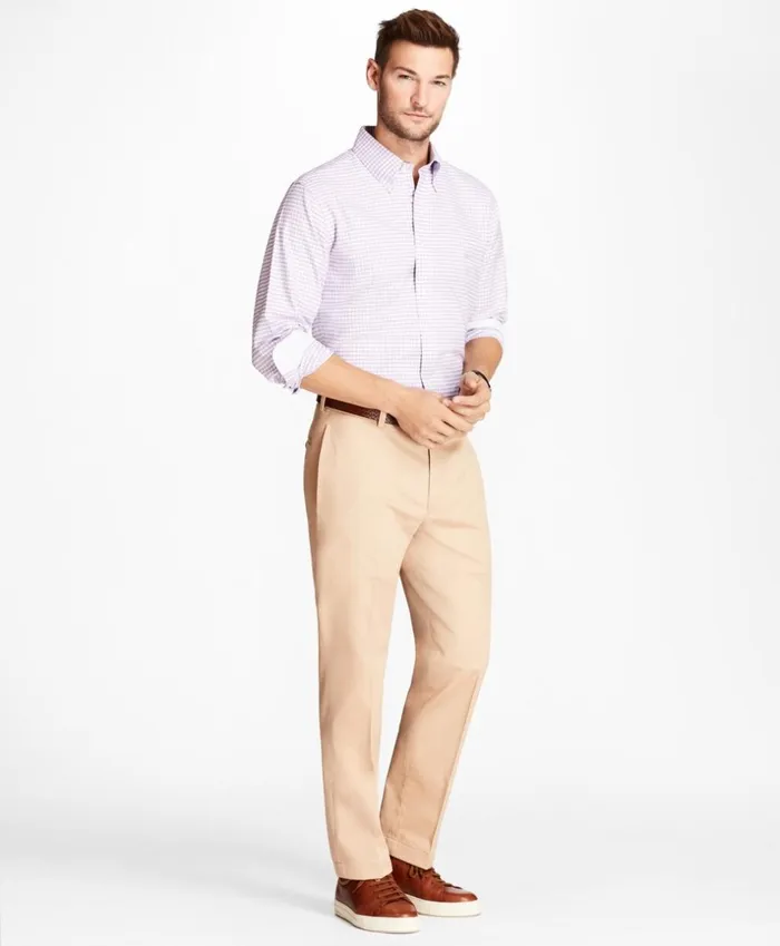 Brooks Brothers Casual Pants Clark Fit Lightweight Stretch Advantage Chino Pants Dark Khaki 8211 Men Brooks Brothers Casual Pants Clark Fit Lightweight Stretch Advantage Chino Pants Dark Khaki 8211 Men