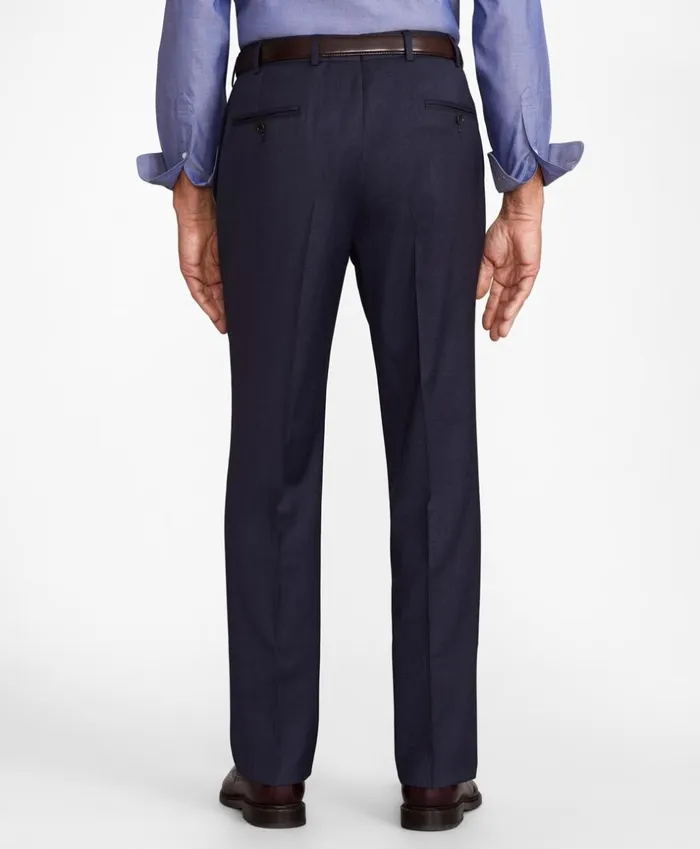 Brooks Brothers Dress Trousers BrooksFlex MadisonFit Wool Trousers Blue 8211 Men Brooks Brothers Dress Trousers BrooksFlex MadisonFit Wool Trousers Blue 8211 Men