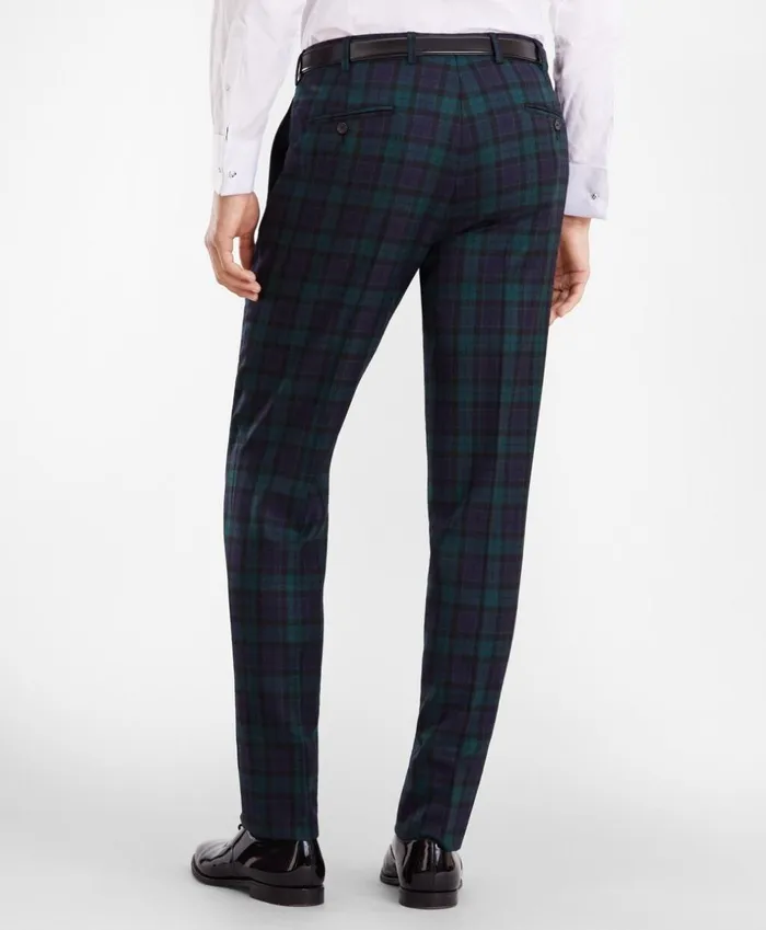 Brooks Brothers Dress Trousers Regent Fit Black Watch Wool Trousers Navygreen 8211 Men Brooks Brothers Dress Trousers Regent Fit Black Watch Wool Trousers Navygreen 8211 Men