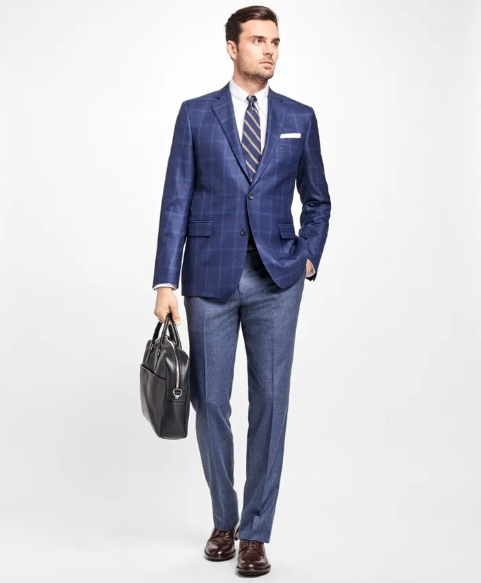 Brooks Brothers Dress Trousers Regent Fit Stretch Flannel Trousers Blue 8211 Men Brooks Brothers Dress Trousers Regent Fit Stretch Flannel Trousers Blue 8211 Men
