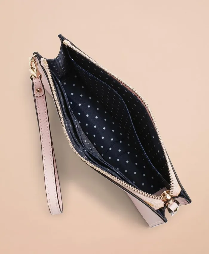 Brooks Brothers Handbags and Wallets Saffiano Leather Wristlet Clutch Pink 8211 Women Brooks Brothers Handbags and Wallets Saffiano Leather Wristlet Clutch Pink 8211 Women