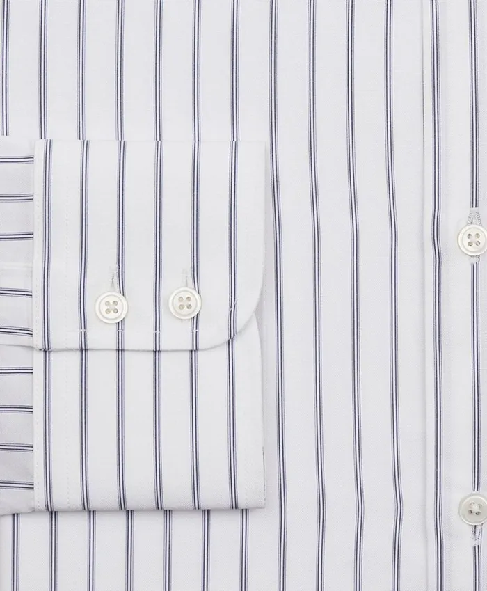 Brooks Brothers Luxury Shirts Luxury Collection Madison ClassicFit Dress Shirt Franklin Spread Collar MicroOutline Stripe White 8211 Men Brooks Brothers Luxury Shirts Luxury Collection Madison ClassicFit Dress Shirt Franklin Spread Collar MicroOutline Stripe White 8211 Men