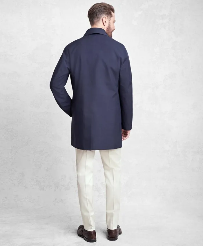 Brooks Brothers Outerwear Golden Fleece Laser Cut Seamless Trench Navy 8211 Men Brooks Brothers Outerwear Golden Fleece Laser Cut Seamless Trench Navy 8211 Men