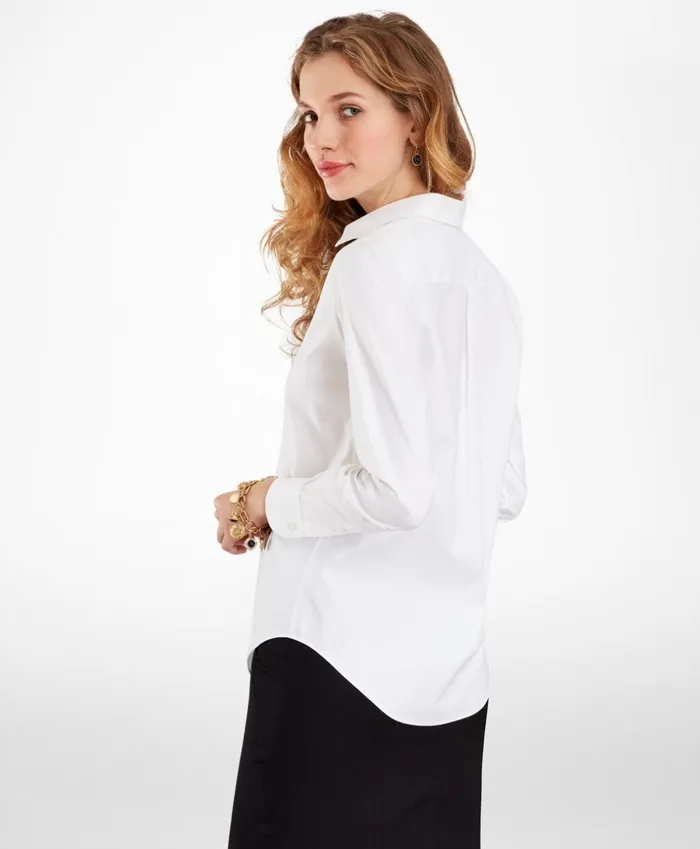 Brooks Brothers Shirts and Tops NonIron ClassicFit Stretch Supima Cotton Dress Shirt White 8211 Women Brooks Brothers Shirts and Tops NonIron ClassicFit Stretch Supima Cotton Dress Shirt White 8211 Women
