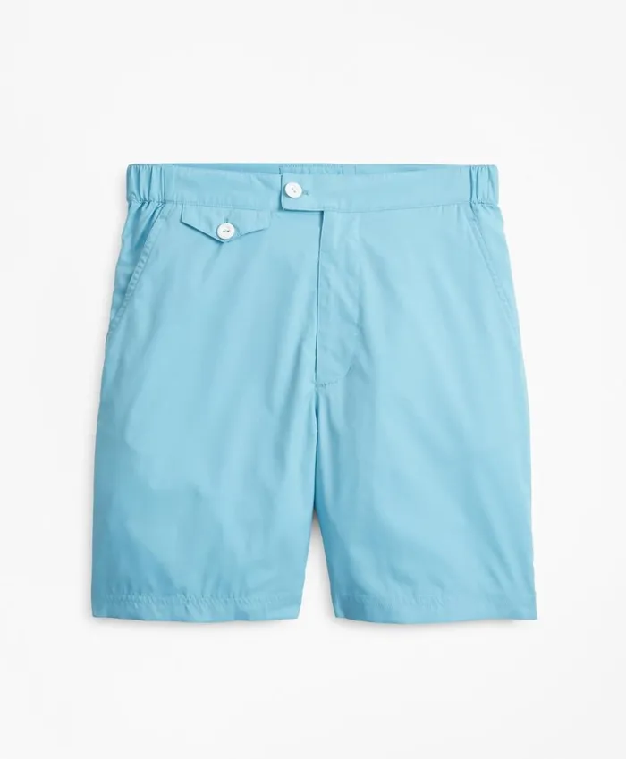 Brooks Brothers Shorts and Swimwear Newport 7034 Swim Trunks Light Blue 8211 Men Brooks Brothers Shorts and Swimwear Newport 7034 Swim Trunks Light Blue 8211 Men